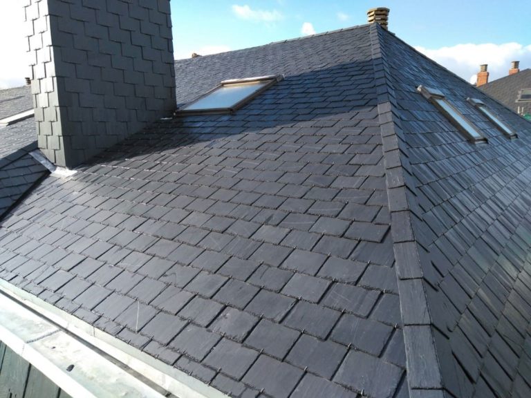 Mantenimiento de tejados de pizarra